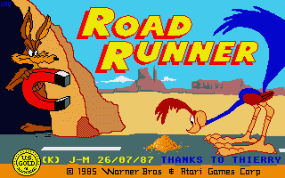 Road Runner screenshot 4 for Atari ST